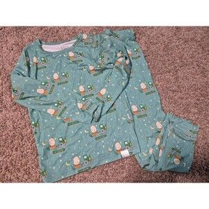 Jasmine and marigold bamboo 2 piece pj set size 5/6 T
